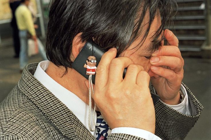 men on the phone